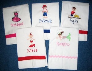 Stitches So Sweet Pillowcases