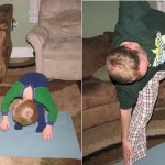 Yoga Poses with Daddy 2