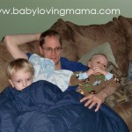 Cuddle Time with Daddy