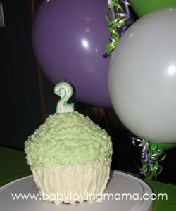 Wilton giant cupcake finished Wilton giant cupcake finished