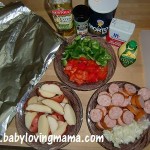Grilled Potato Sausage Foil Pack 1 Grilled Potato Sausage Foil Pack 1