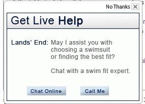 Lands'e End Swim Fit Expert Chat Lands'e End Swim Fit Expert Chat