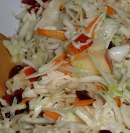 Easy & Healthy Apple Cranberry Slaw from Kraft Foods {Recipe}