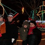 Family Happy Holidays Lights Family Happy Holidays Lights