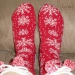 Lands End Slipper Socks 2 Lands End Slipper Socks 2