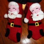 Santa Slipper Socks 1 Santa Slipper Socks 1