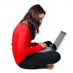 Woman with Laptop