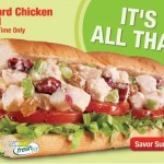 Subway Orchard Chicken Salad Sandwich
