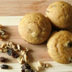 Pumpkin Raisin Nut Muffins
