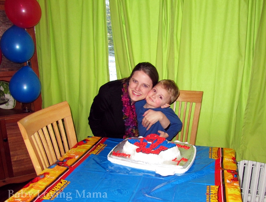 Warren 4 Birthday and Mommy