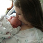 Kissing Wesley After Birth