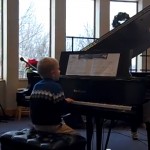 Lucian Playing Piano at Recital
