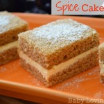 Spice Cake Bars with Cream Cheese Filling
