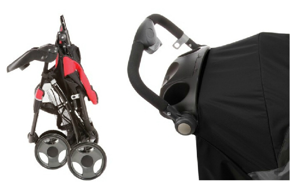 Eddie Bauer Trail Hiker 3 Wheel Travel System features