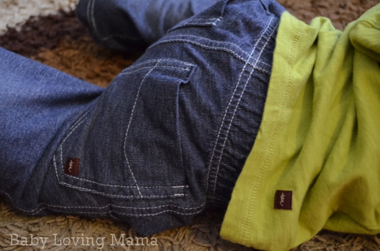 Tea Collection Happy Hoodie Denim Look Pants Baby