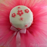 Ballerina Tutu Flower Birthday Cake 2