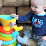 Tiny Love Elephant Musical Stack and Ball Game