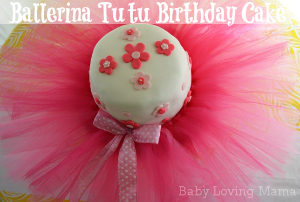 Ballerina Tutu Birthday Cake