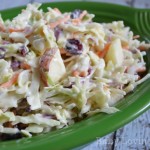 Creamy Apple Cranberry Coleslaw Miracle Whip 3